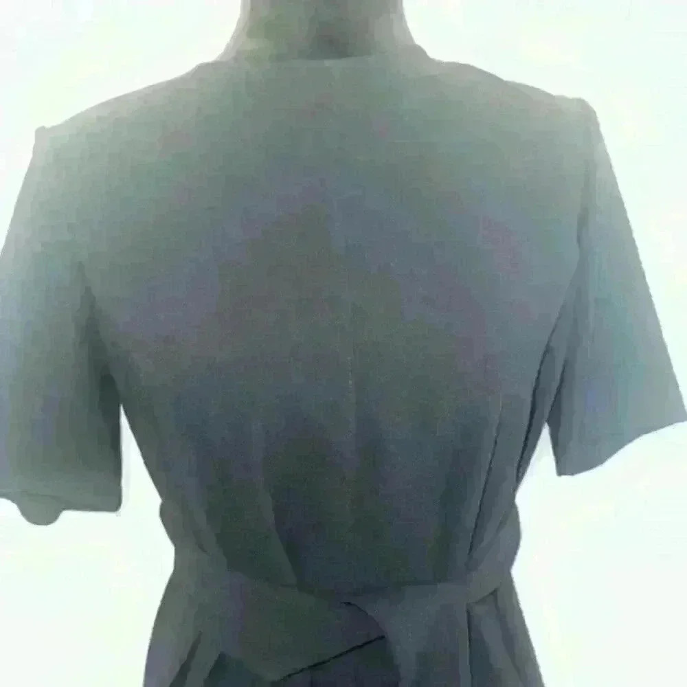 Zara Belted Peplum Style Top